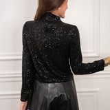 Sparkle Top Black