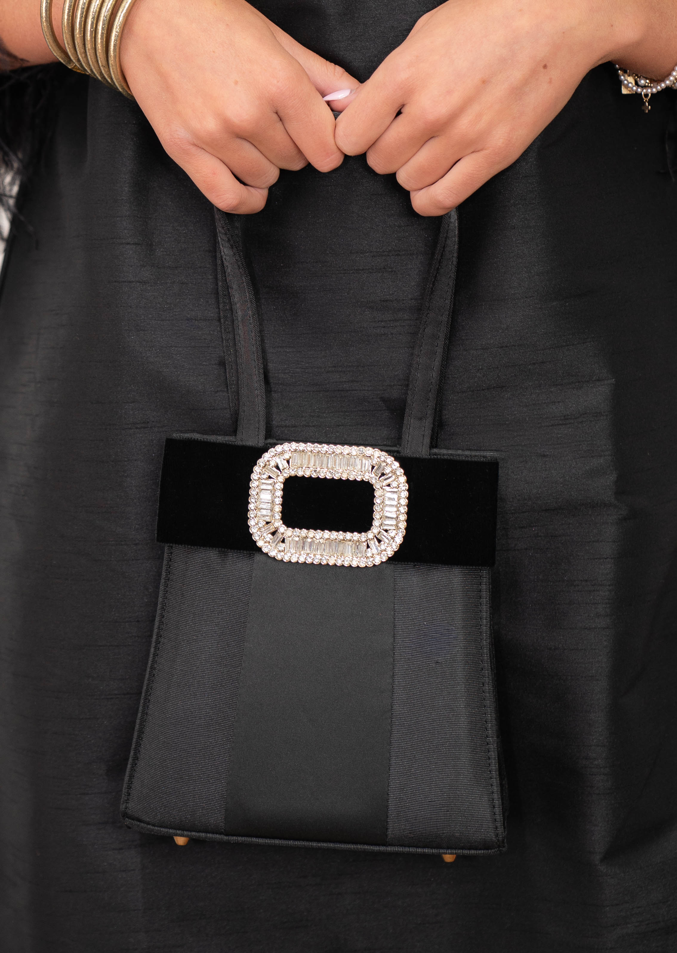 Jackie Purse Silver Broach