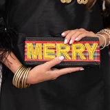 Lisi Lerch Christmas Plaid Clutch