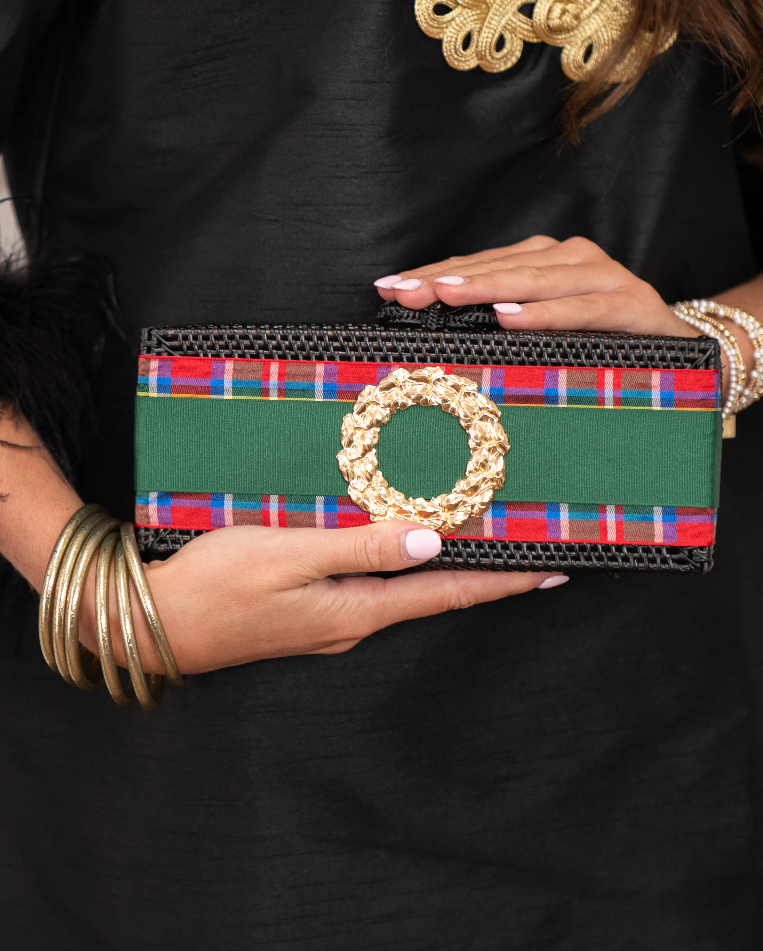 Lisi Lerch Colette Plaid Clutch