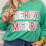 Mary Square Merry Merry Sweatshirt