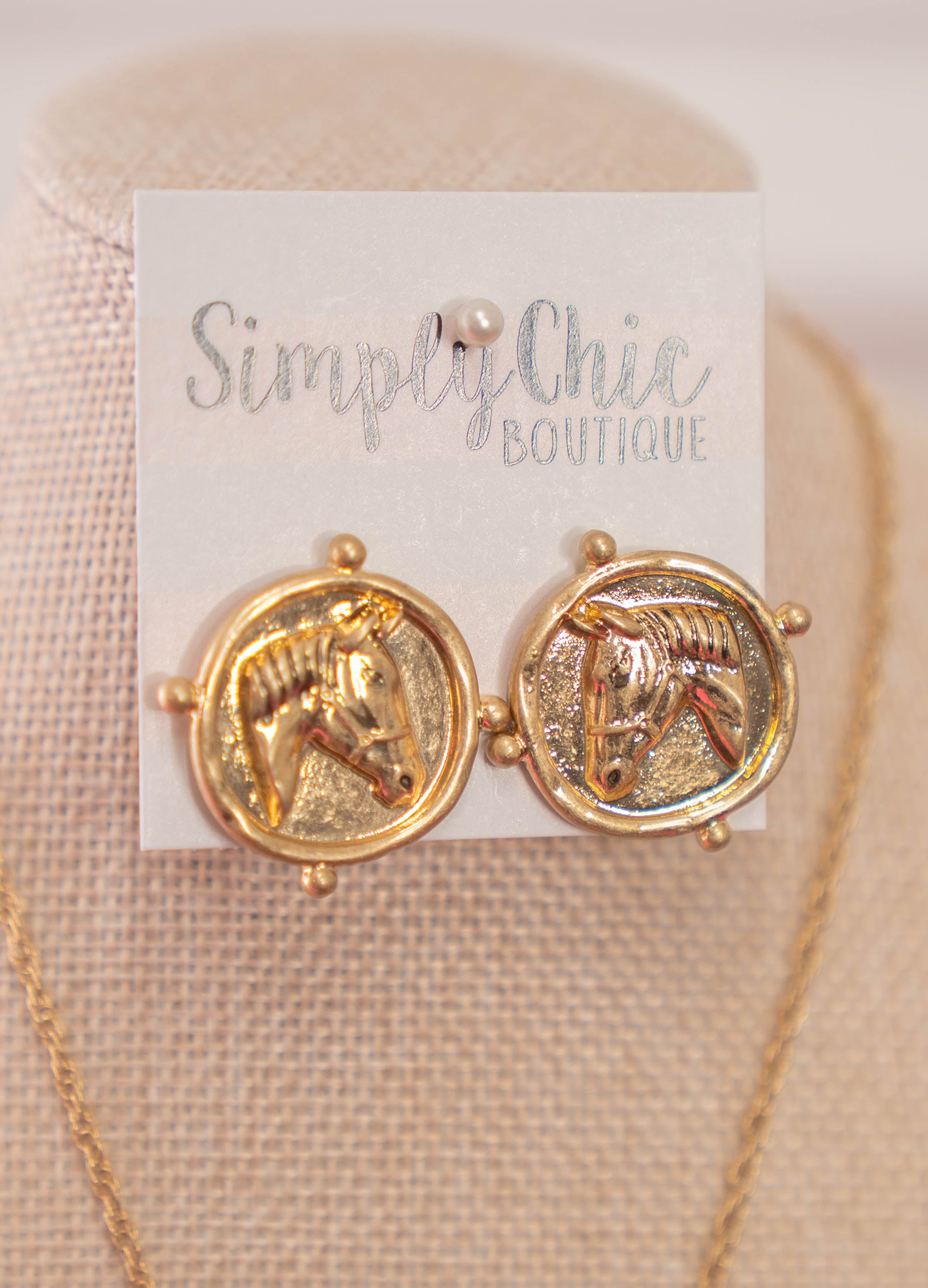 Kentucky Horse Earrings