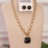 Jeweled Stud Earrings