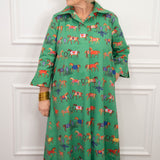 House of MBR High Horse Shirt Dress Long