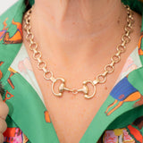 House of MBR High Horse Shirt Dress Long