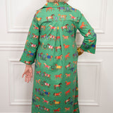 House of MBR High Horse Shirt Dress Long