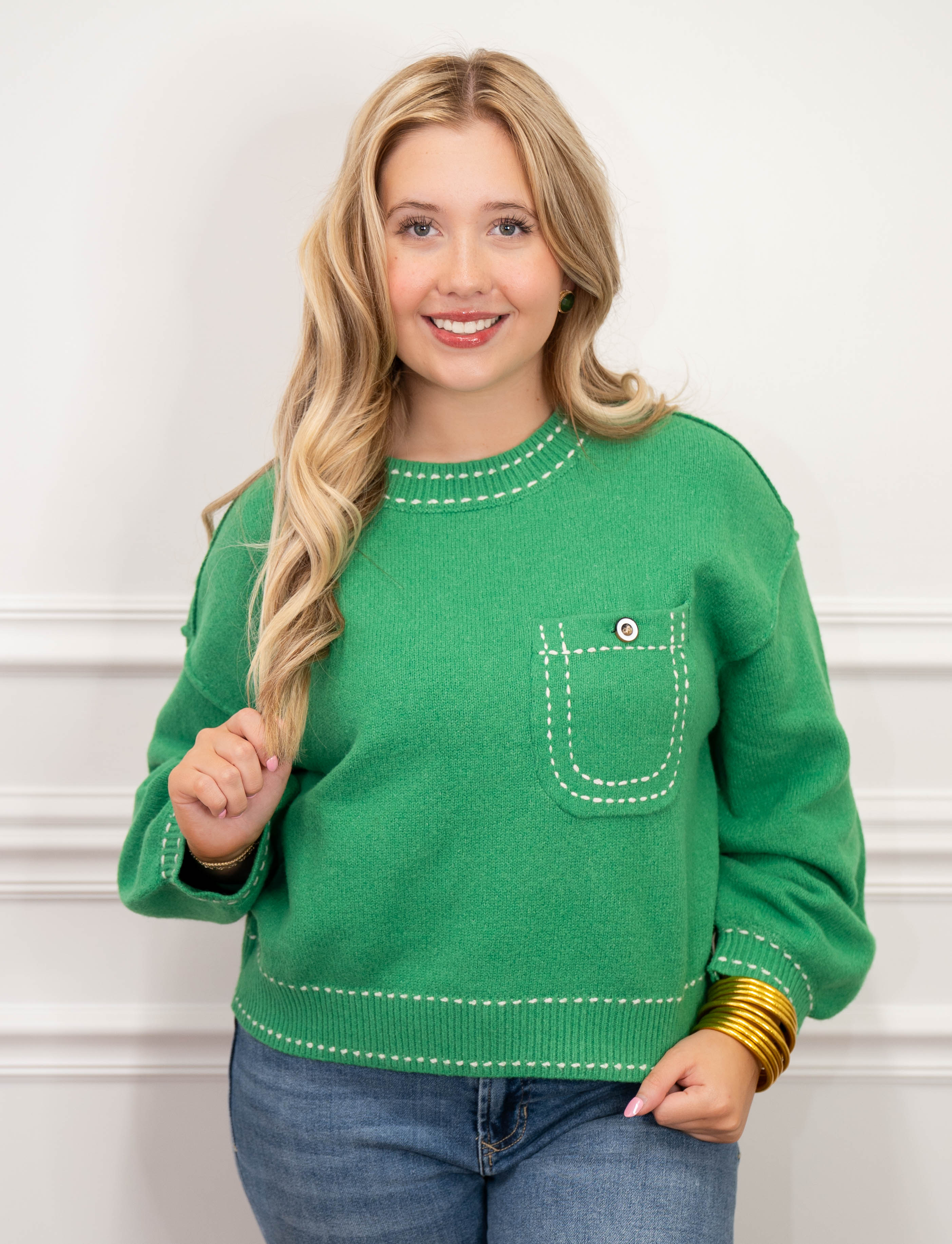 Jodi Sweater in Green