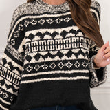 Free People Black Sweater