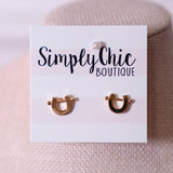 Lucky Horseshoe Earrings