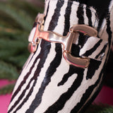Shu Shop Therese Zebra Hair Loafer