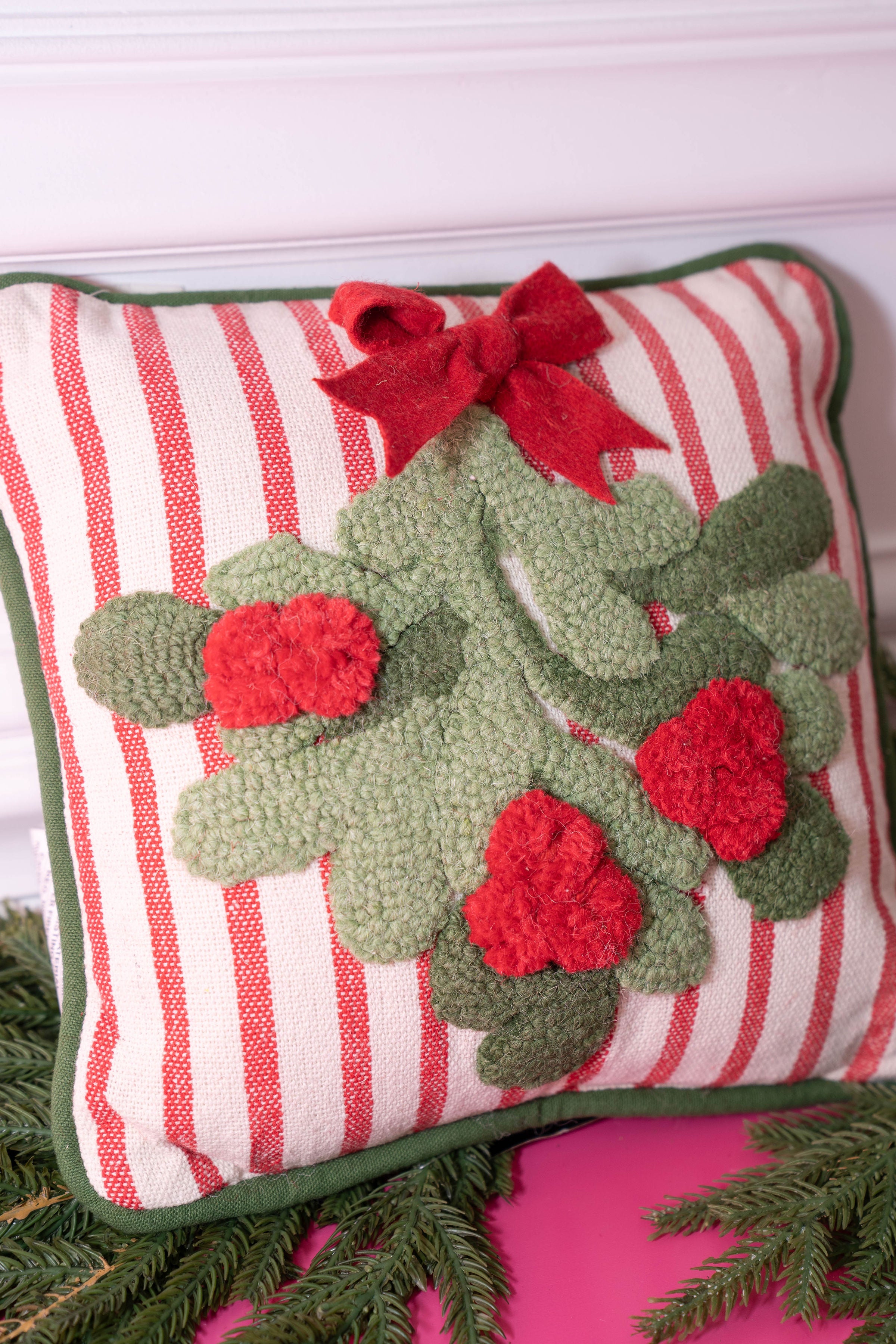 Mistletoe Pillow
