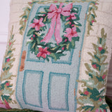 Holiday Front Porch Pillow