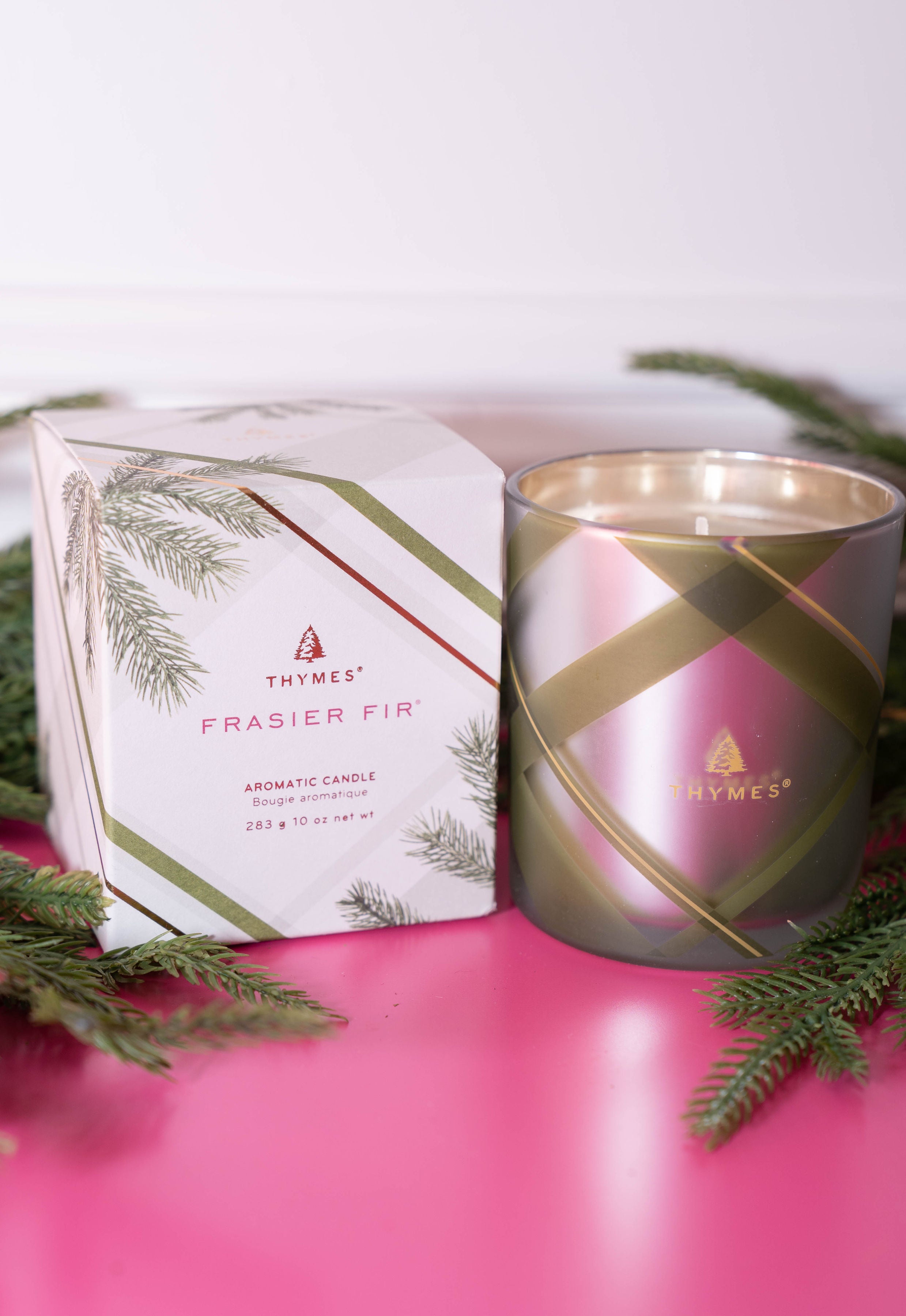 Fraisier Fir Medium Poured Candle