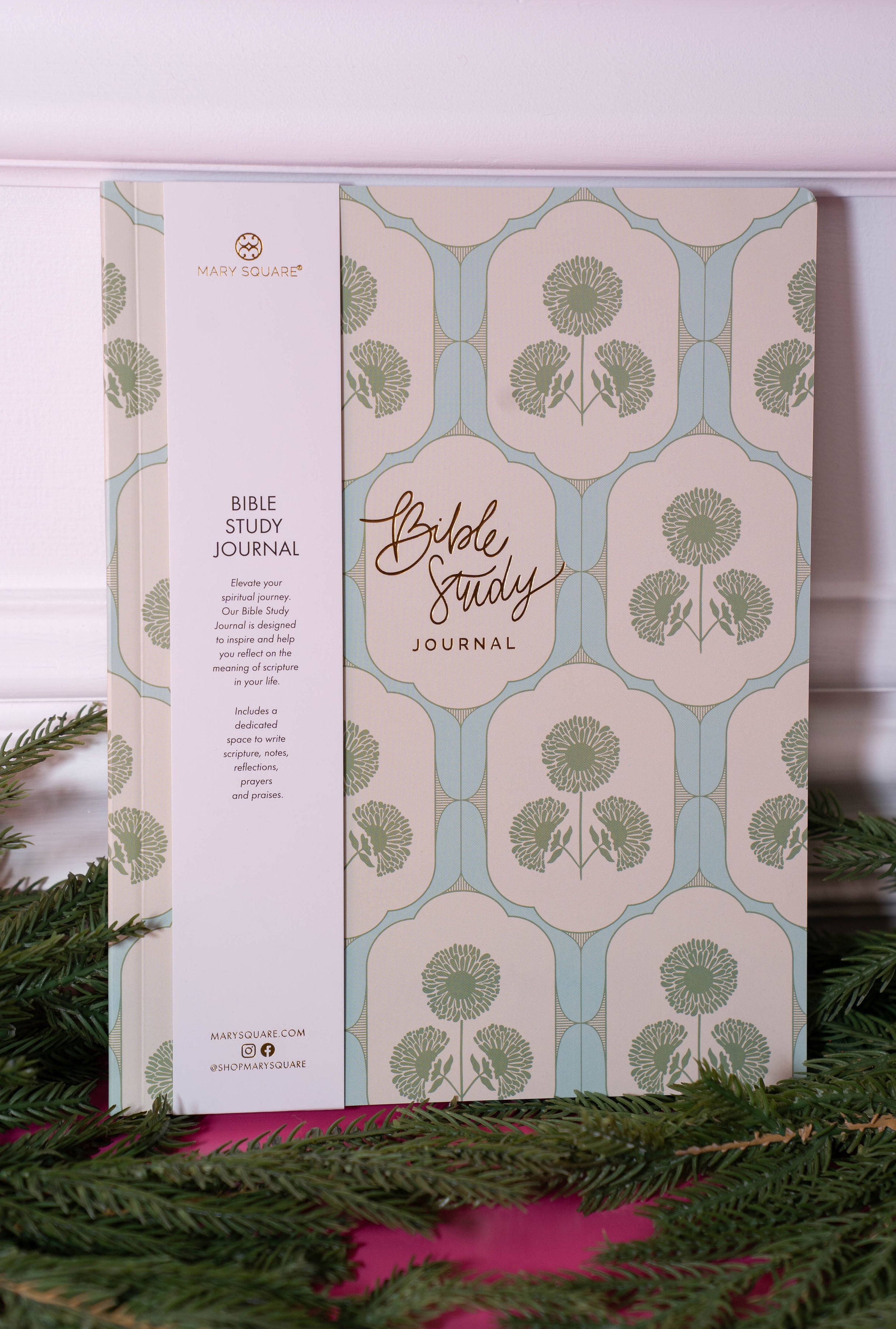 Mary Square Lattice Blooms Study Journal