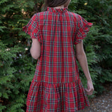 Red Plaid Kerri Dress