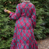 Mary Square Plaid About You Maxi