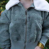 Free People Crystal Kelp Combo Shacket