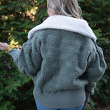 Free People Crystal Kelp Combo Shacket