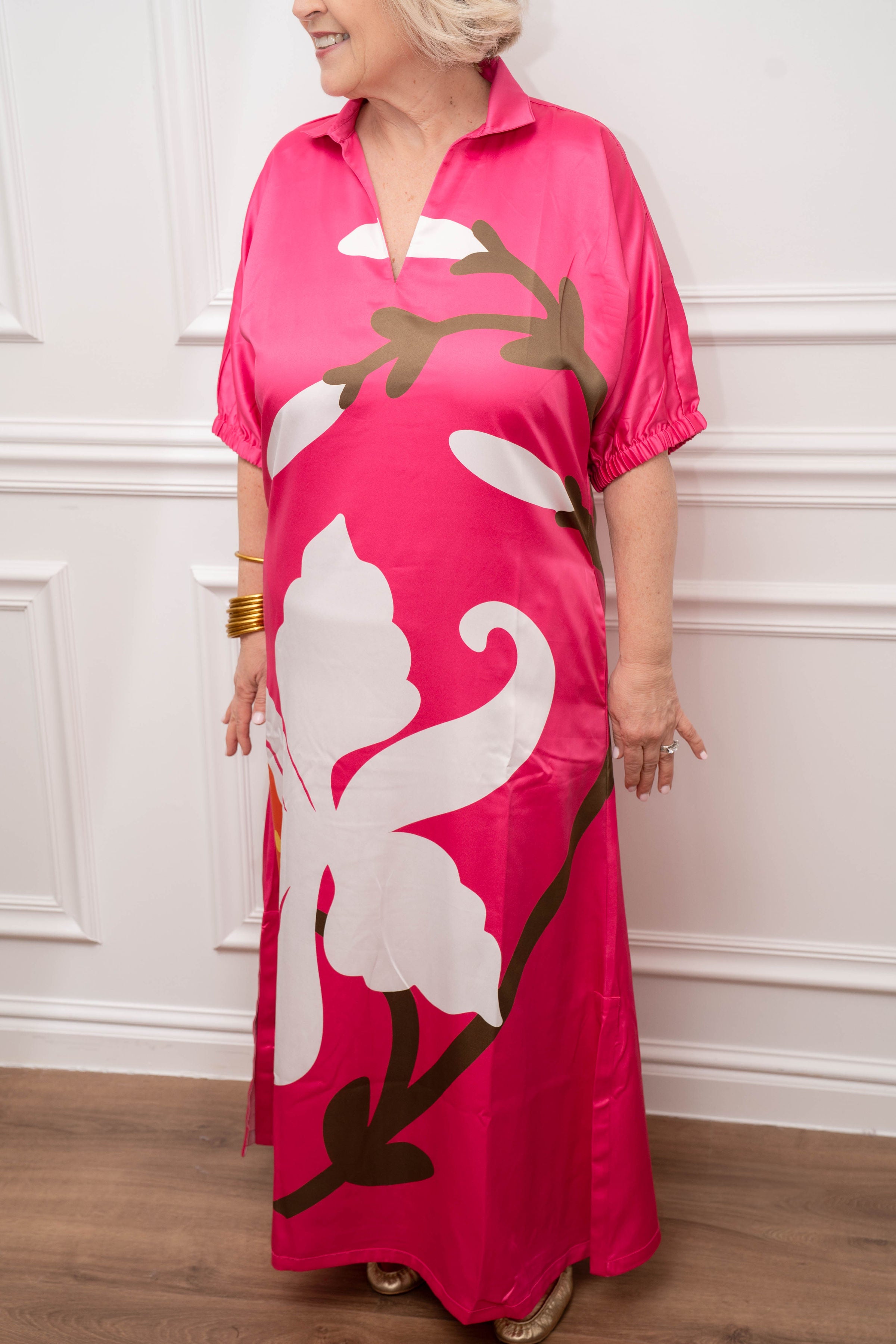 Emily McCarthy Poppy Maxi Holland Pink