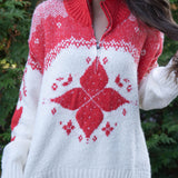 Free People Scarlet Sweater
