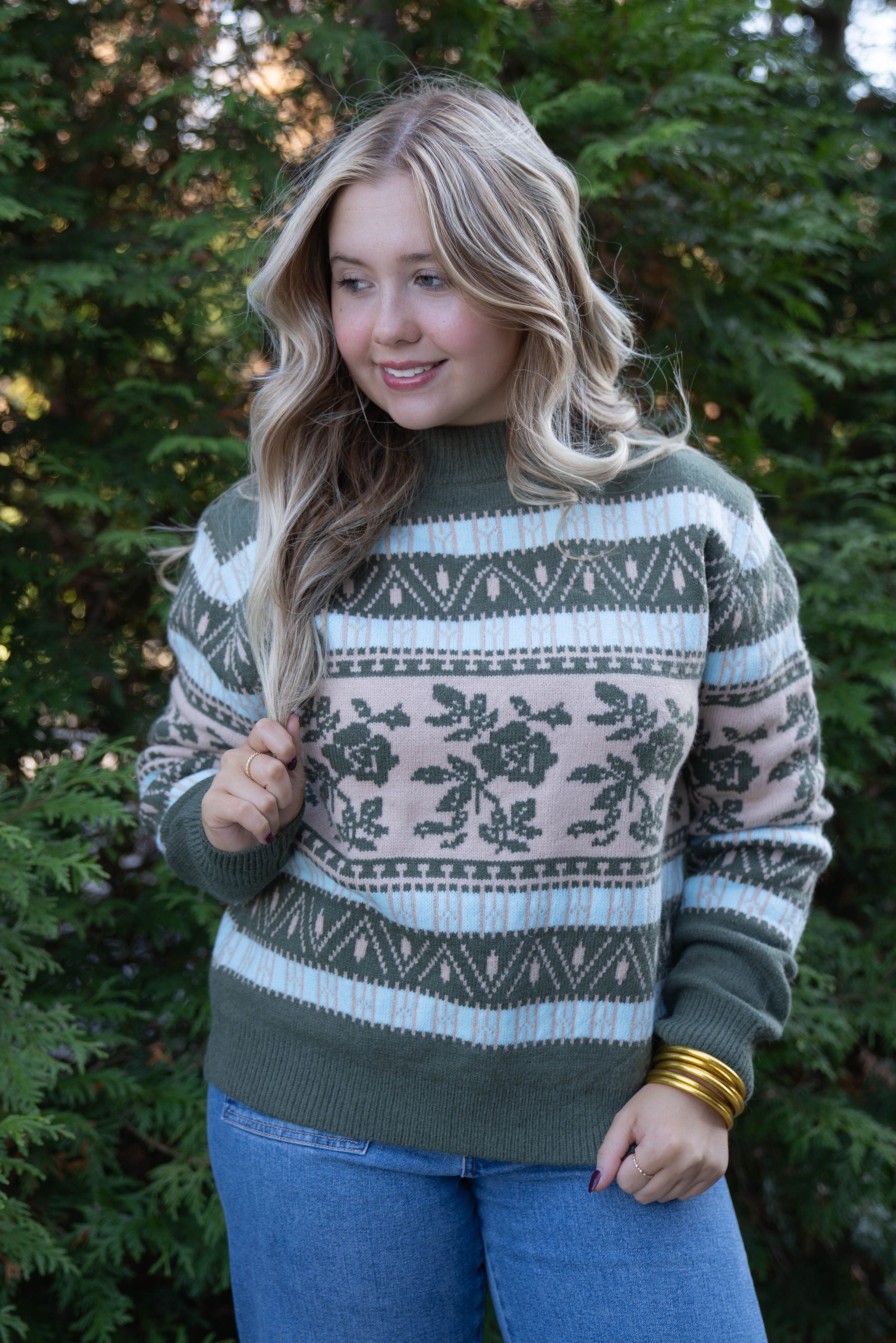 Olive Taupe Sweater