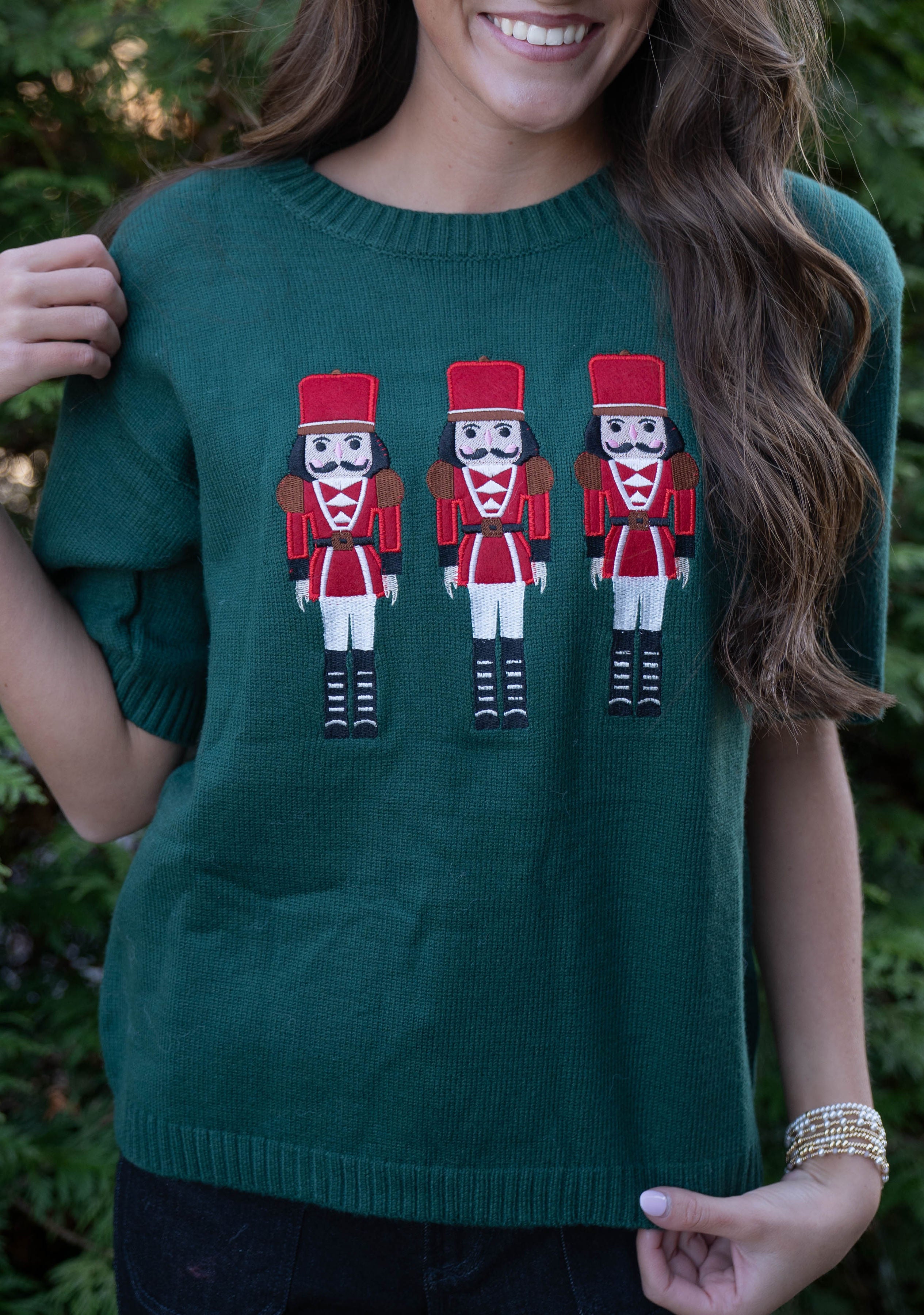 Nutcracker Green Sweater
