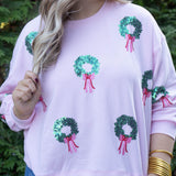 Mary Square Wreaths Millie Sweatshirt