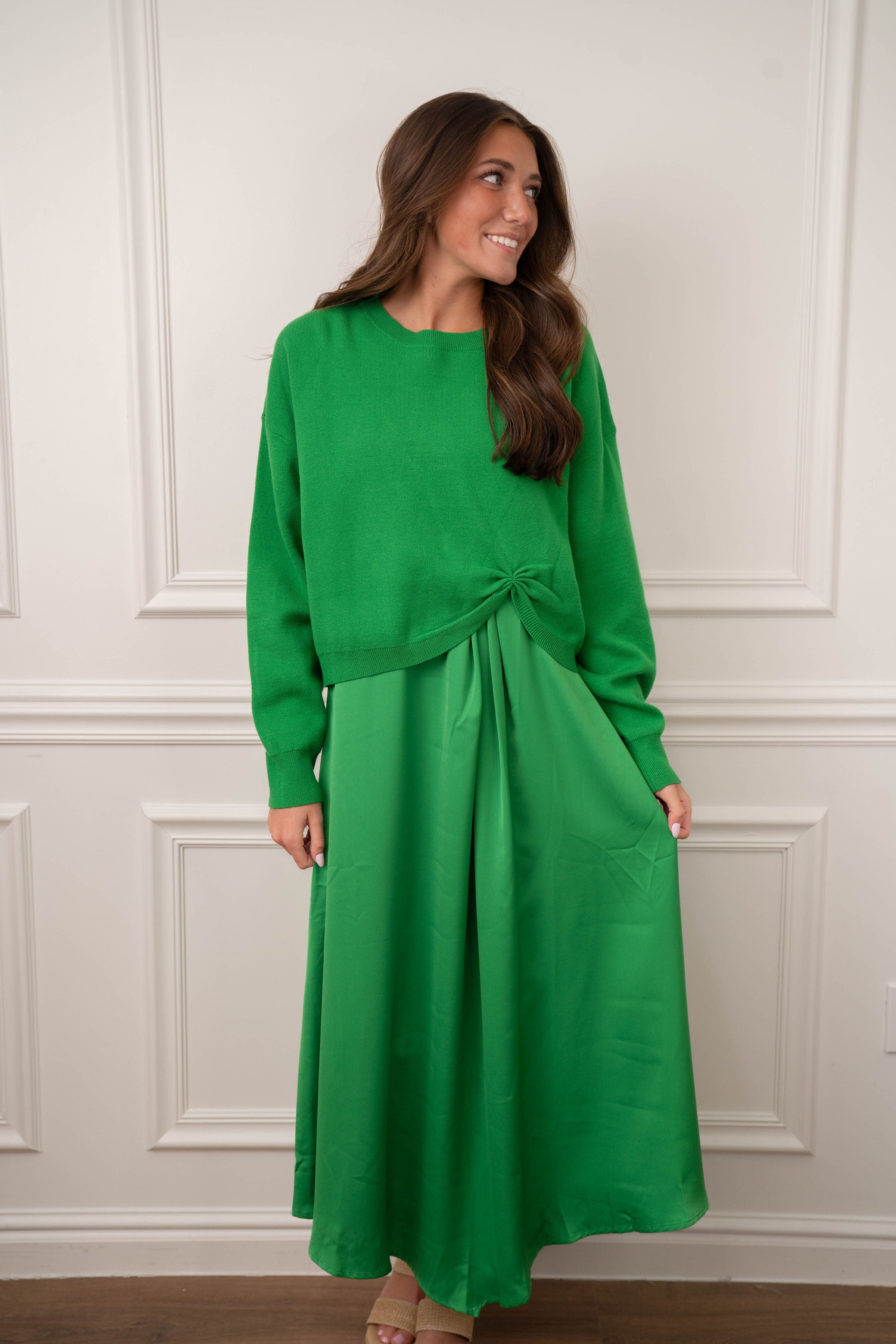 Sonia Green Sweater Dress