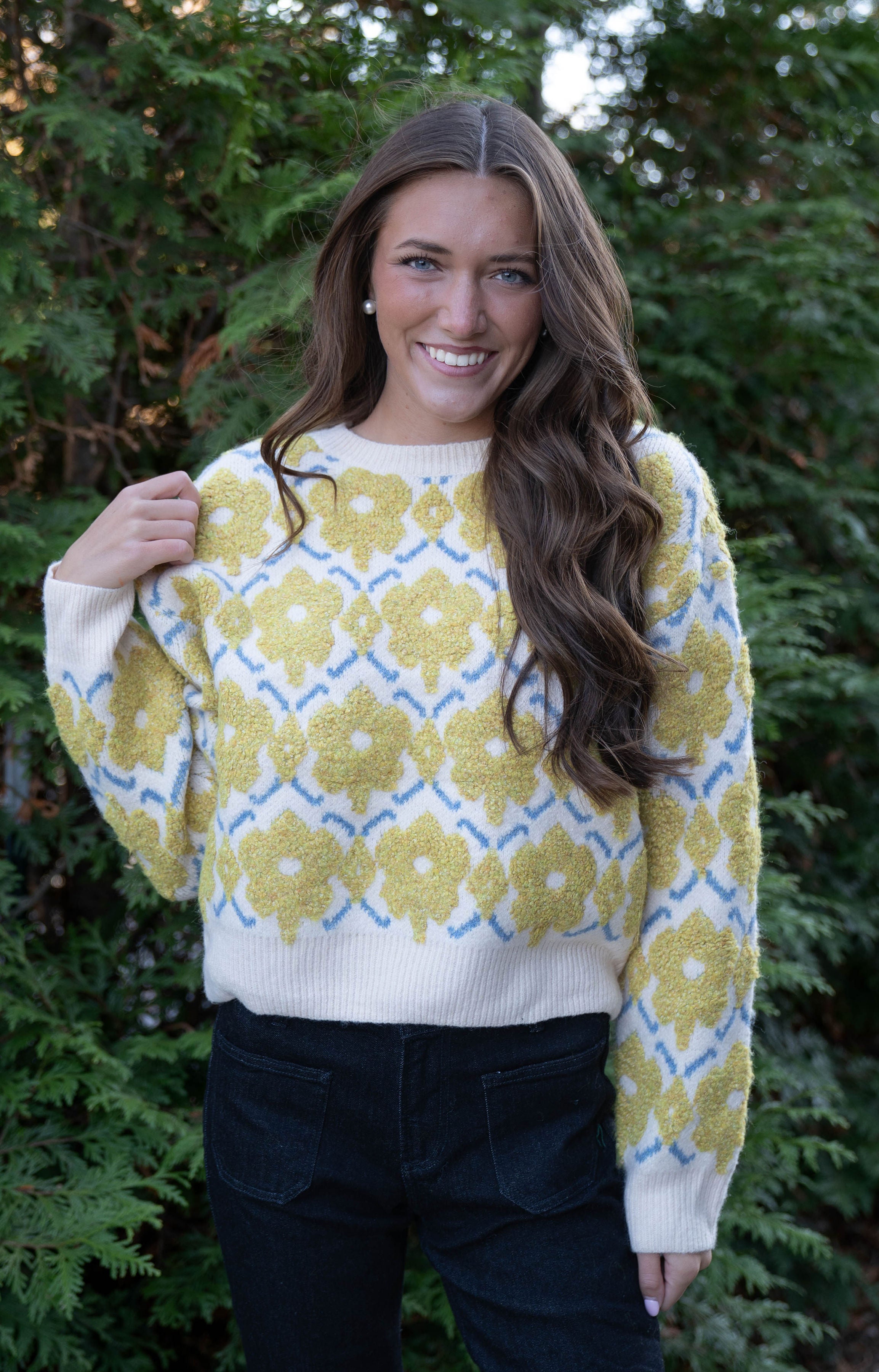 Flower Power Sweater