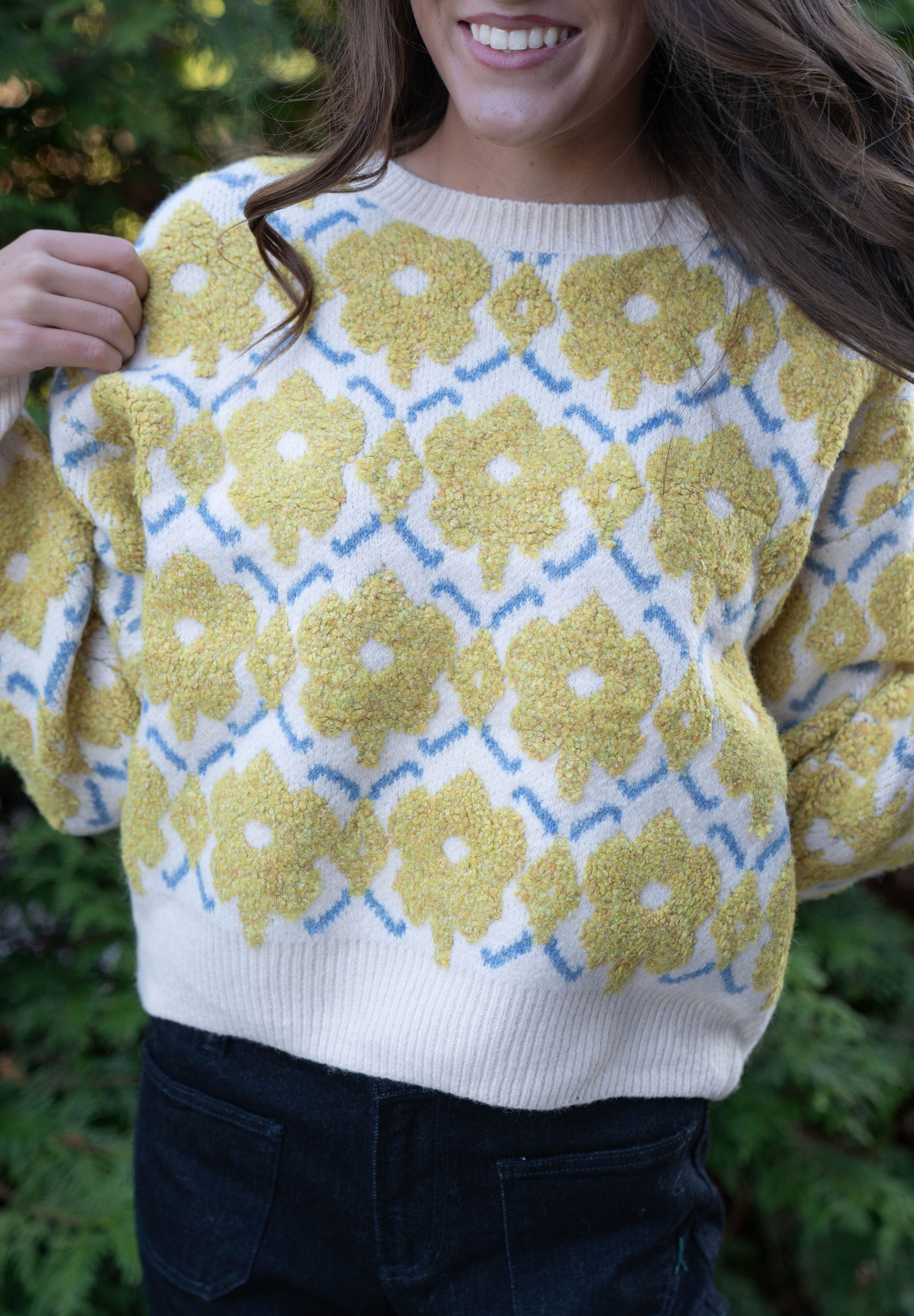 Flower Power Sweater