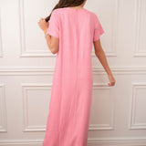 Emily McCarthy Cornelia Dress Rose