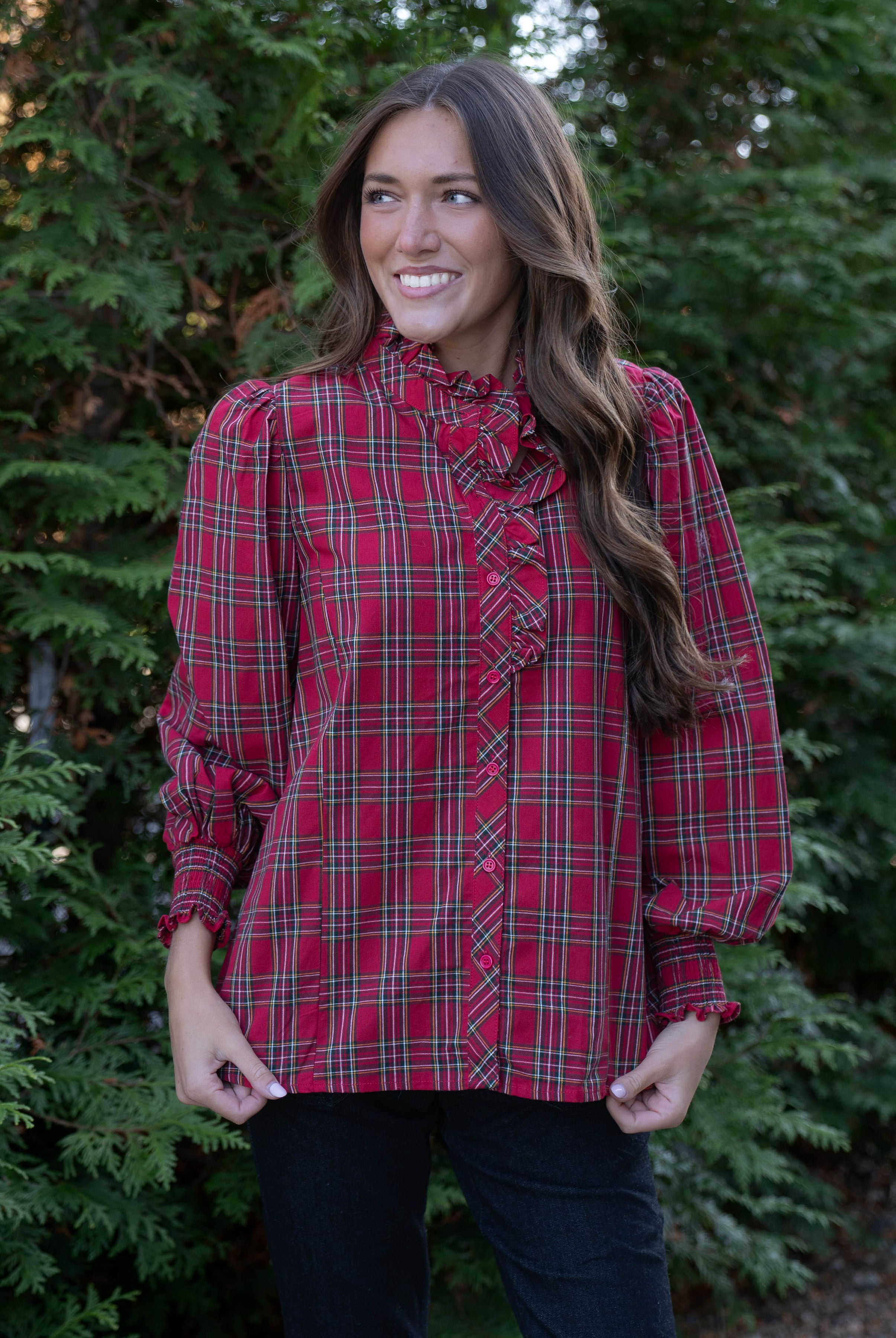 Waverly Plaid Top