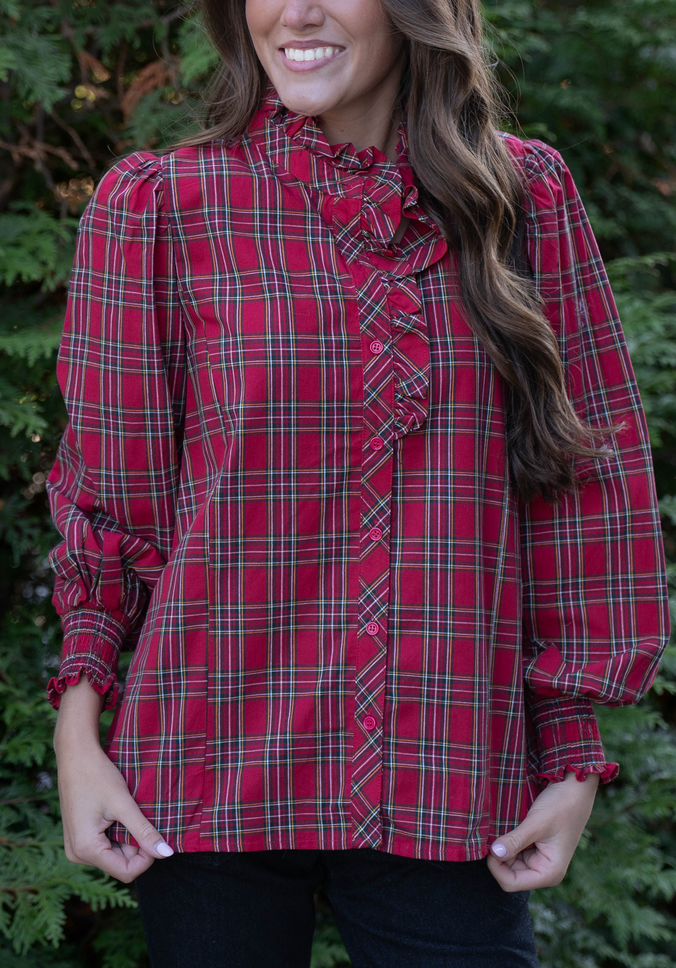 Waverly Plaid Top