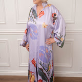 Emily McCarthy Fiona Dress Lilac Garden
