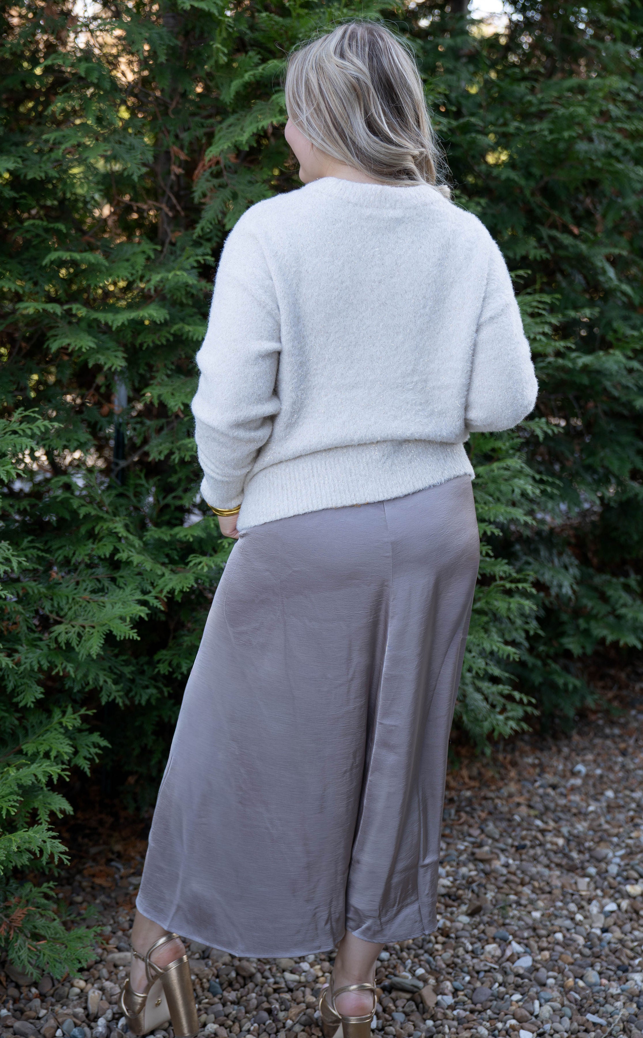 zSupply Northpointe Midi Skirt Moonlight