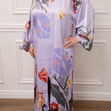Emily McCarthy Fiona Dress Lilac Garden