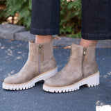 Hey Girl by Corkys Taupe Take a Hike