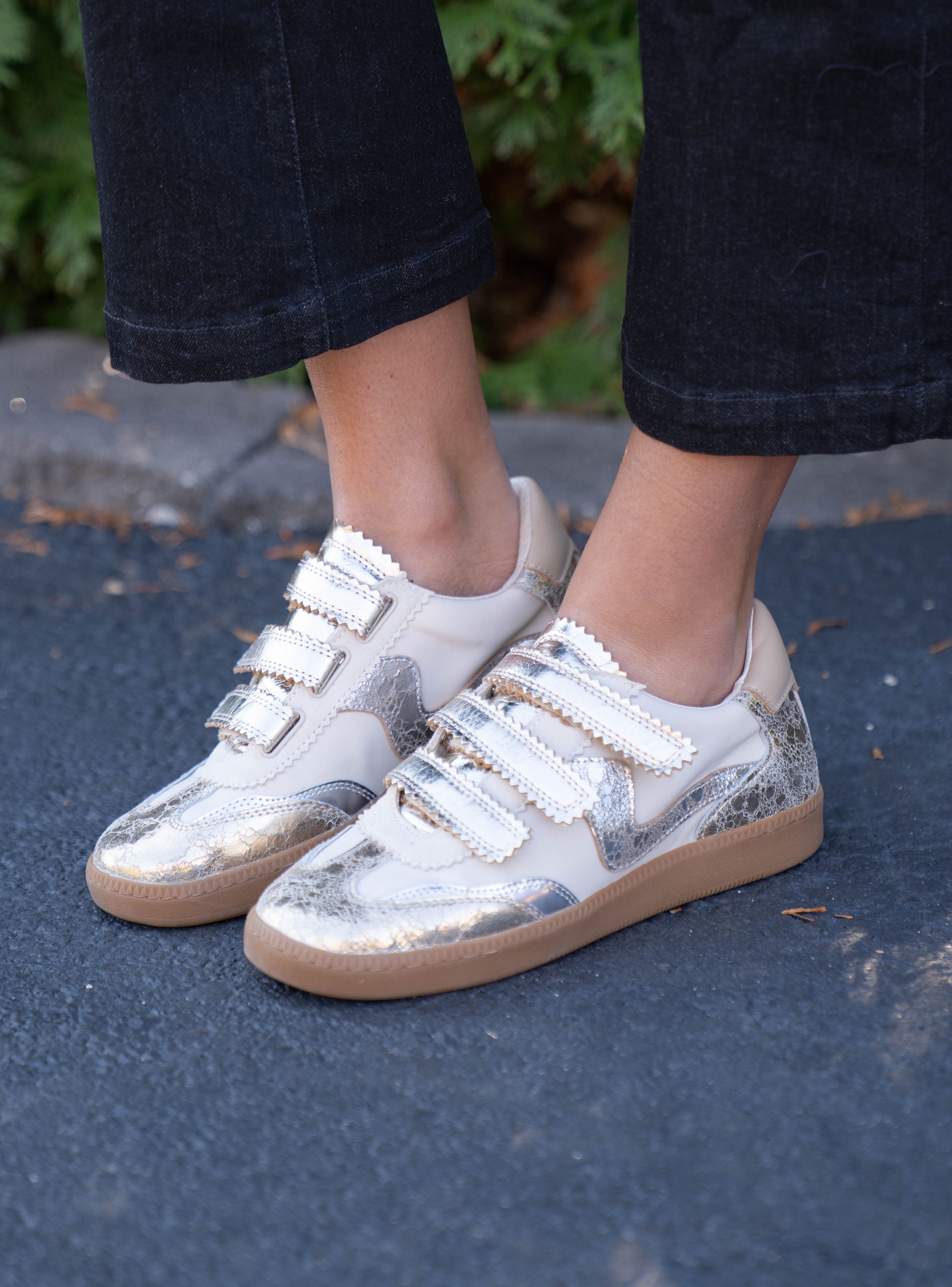 dolce vita Notice Velcro Silver/Gold