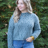 Free People Rainforest Green Sweater