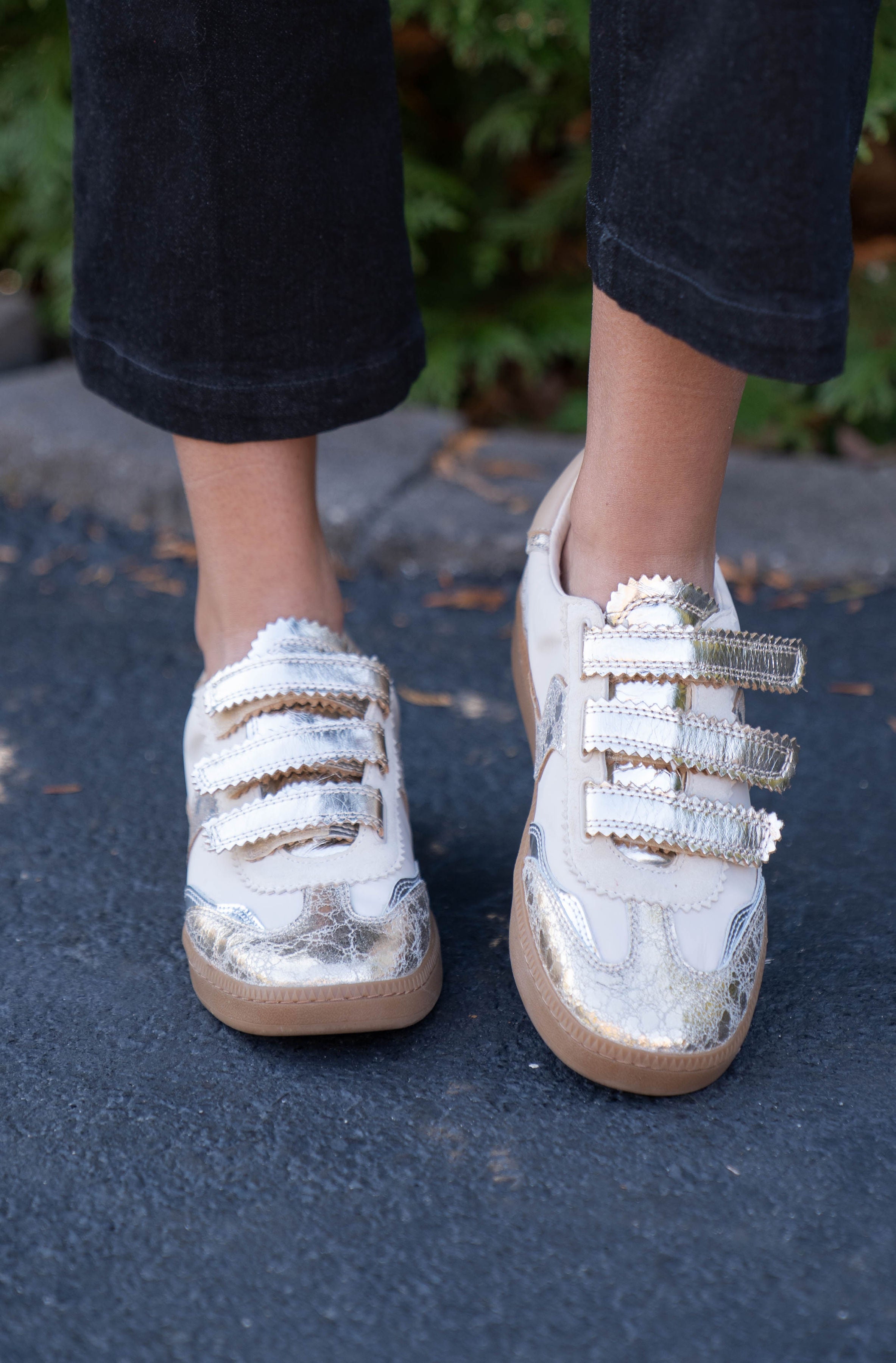 dolce vita Notice Velcro Silver/Gold