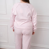 Z Supply Pink All Around Sweatshirt