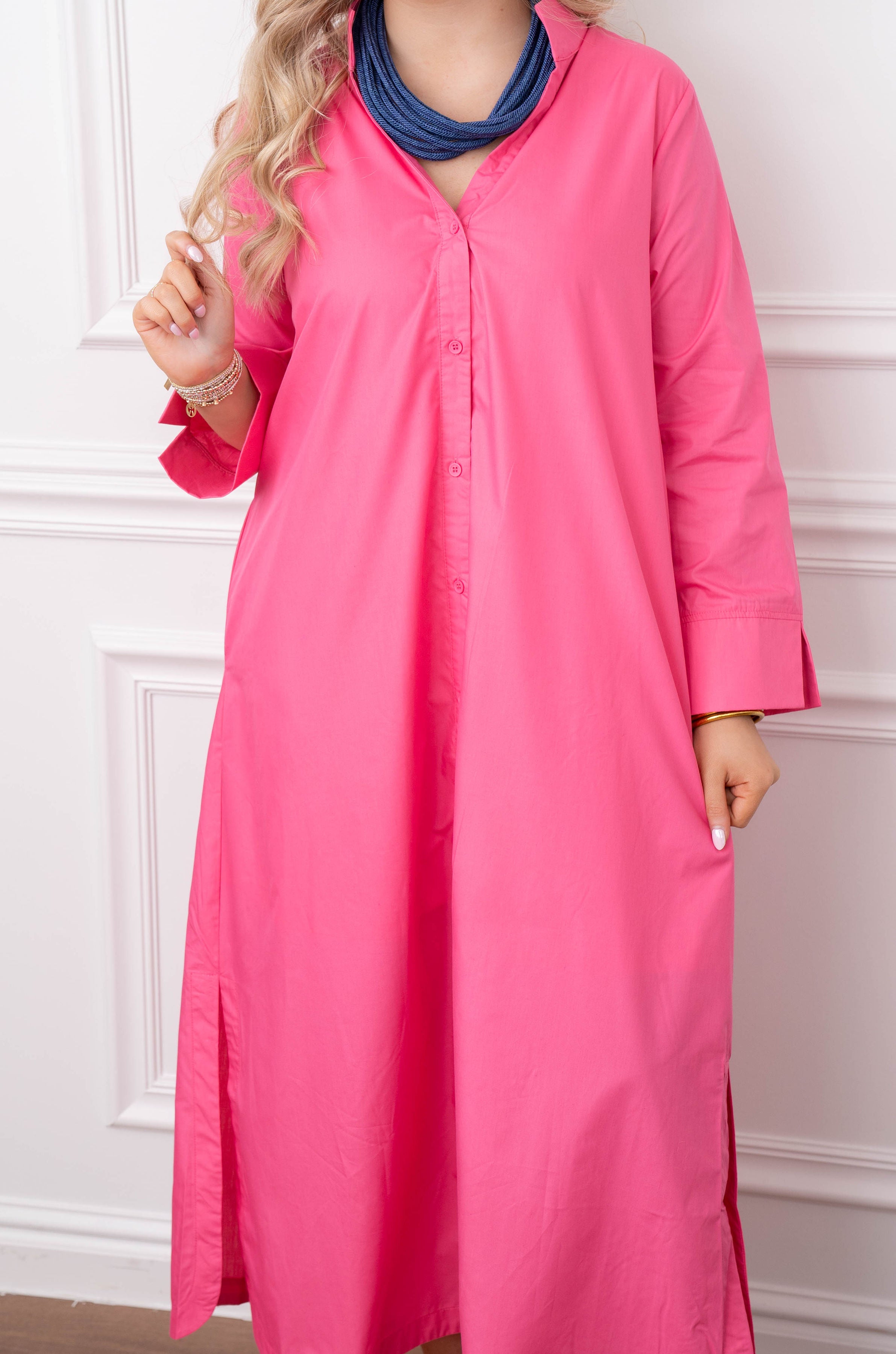 Lucy Maxi Dress in Pink