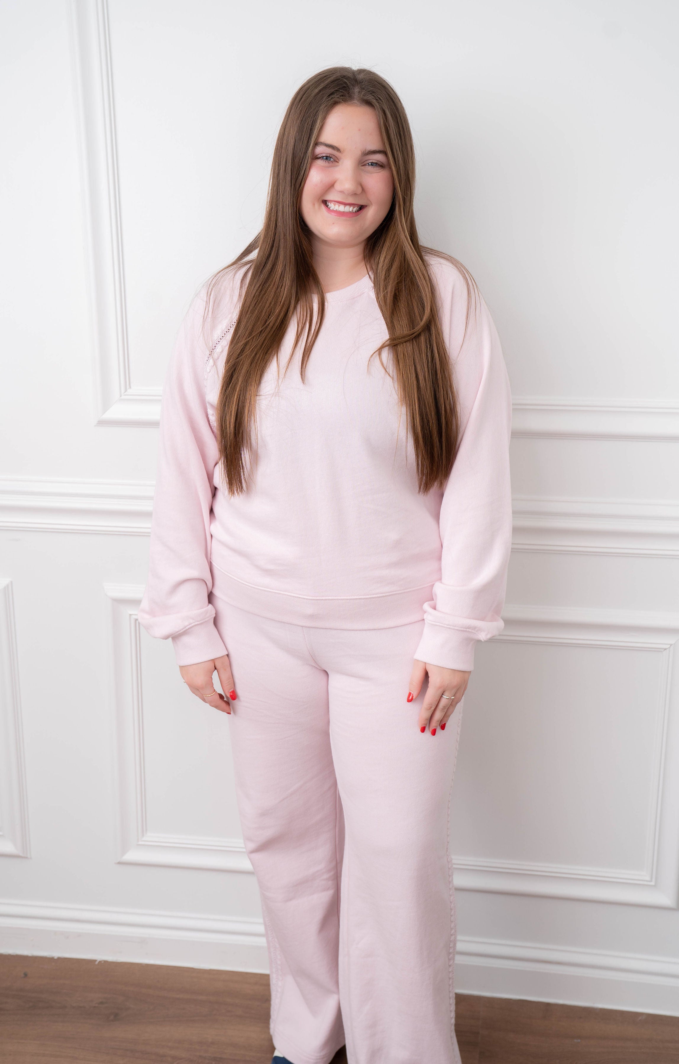 Z Supply Pink Take All Sweatpants