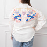 Free People Bird Ivory Jacket