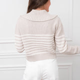 Z Supply Sweater Jacket Natural Heather