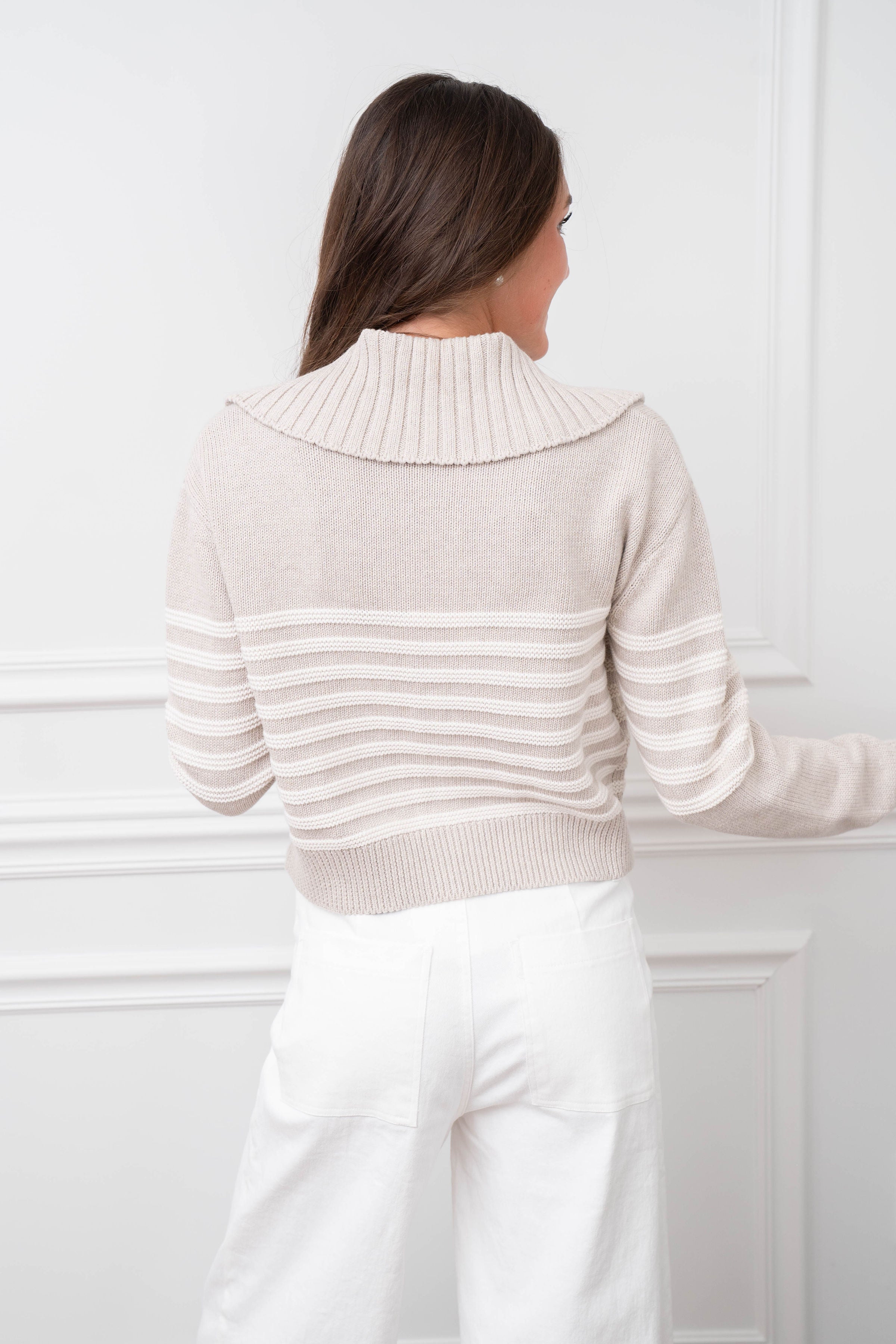 Z Supply Sweater Jacket Natural Heather