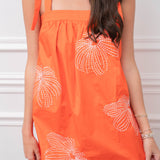 Studio Orange Flower Sundress