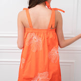 Studio Orange Flower Sundress