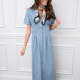 Emily McCarthy Georgia Dress Classic Denim SALE!