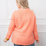 Orange Sherbet Sweater